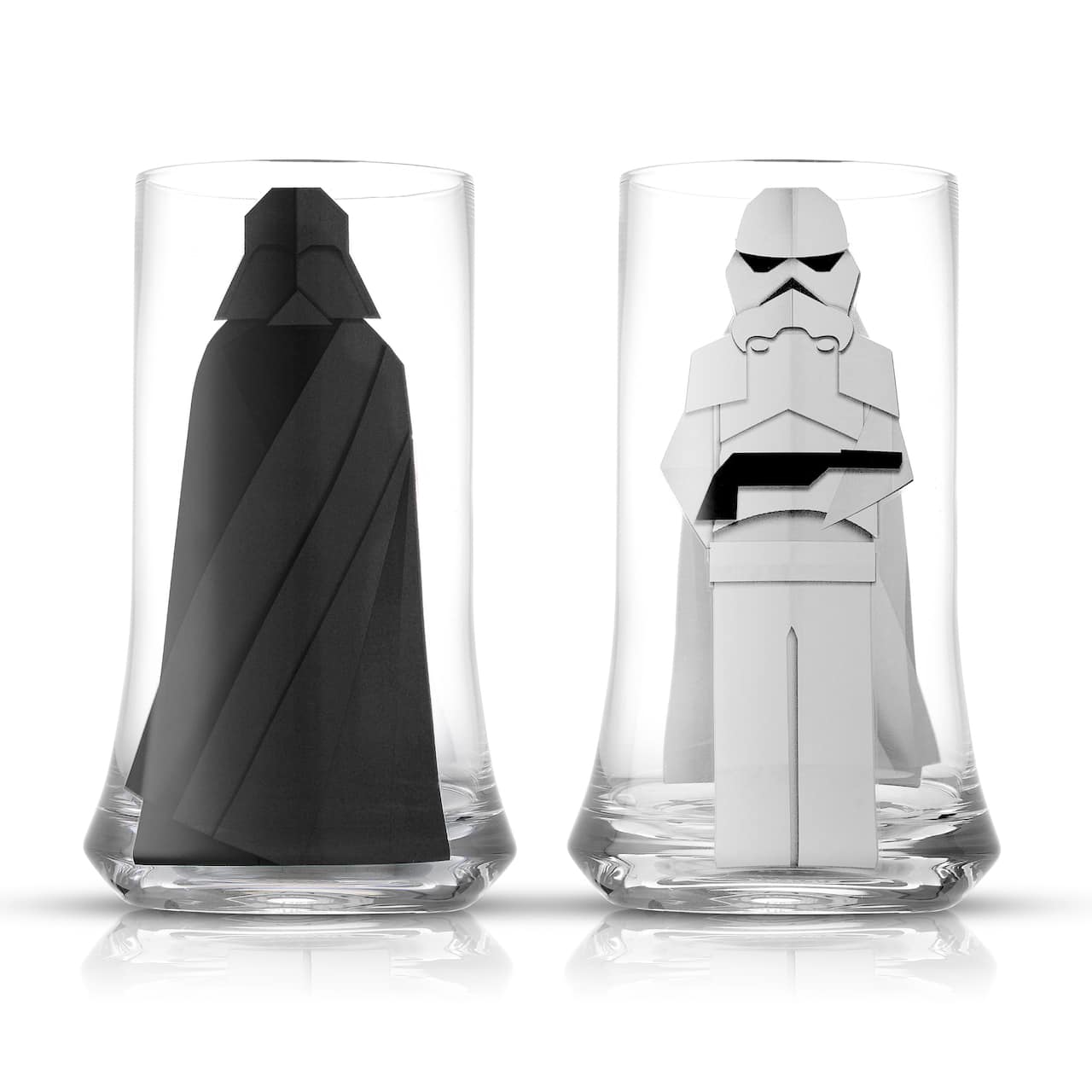 JoyJolt&#xAE; Star Wars&#x2122; 18.5oz. Beware Of the Dark Side Tall Drinking Glasses, 2ct.